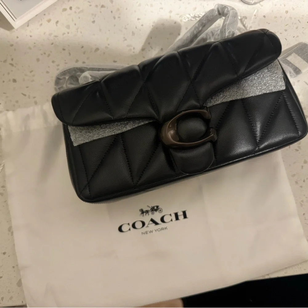 Coach Black Tabby Quilted Leather Bag - Picture 5 of 5